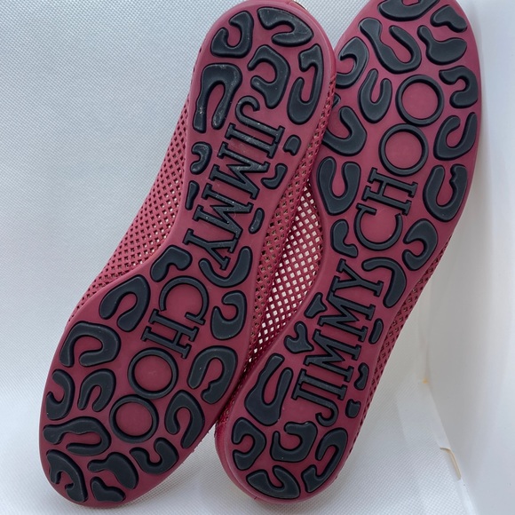 Jimmy Choo Raspberry Flats - Picture 4 of 6